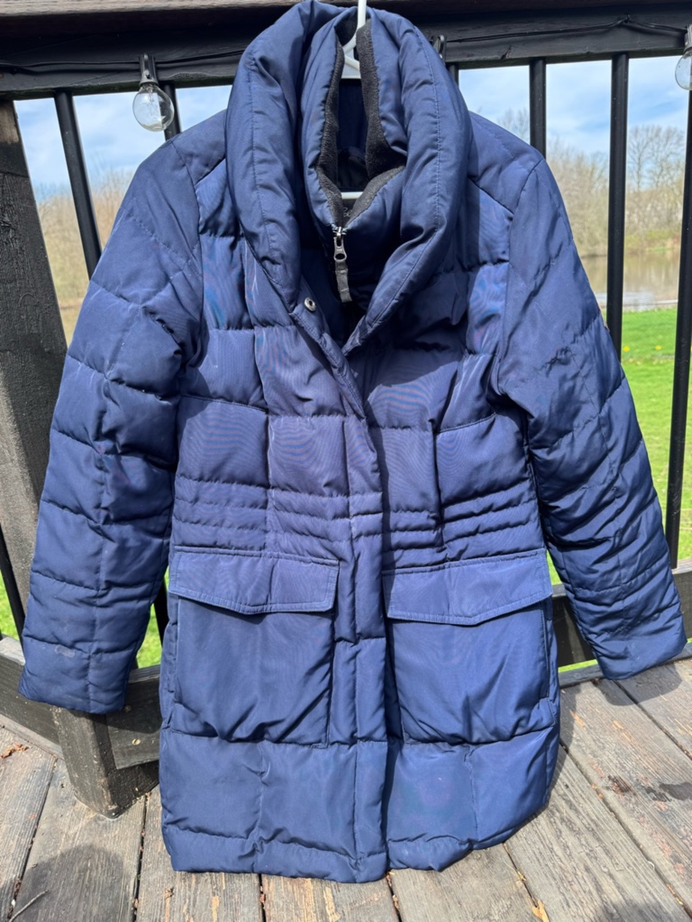 Eddie Bauer Yukon down jacket Navy